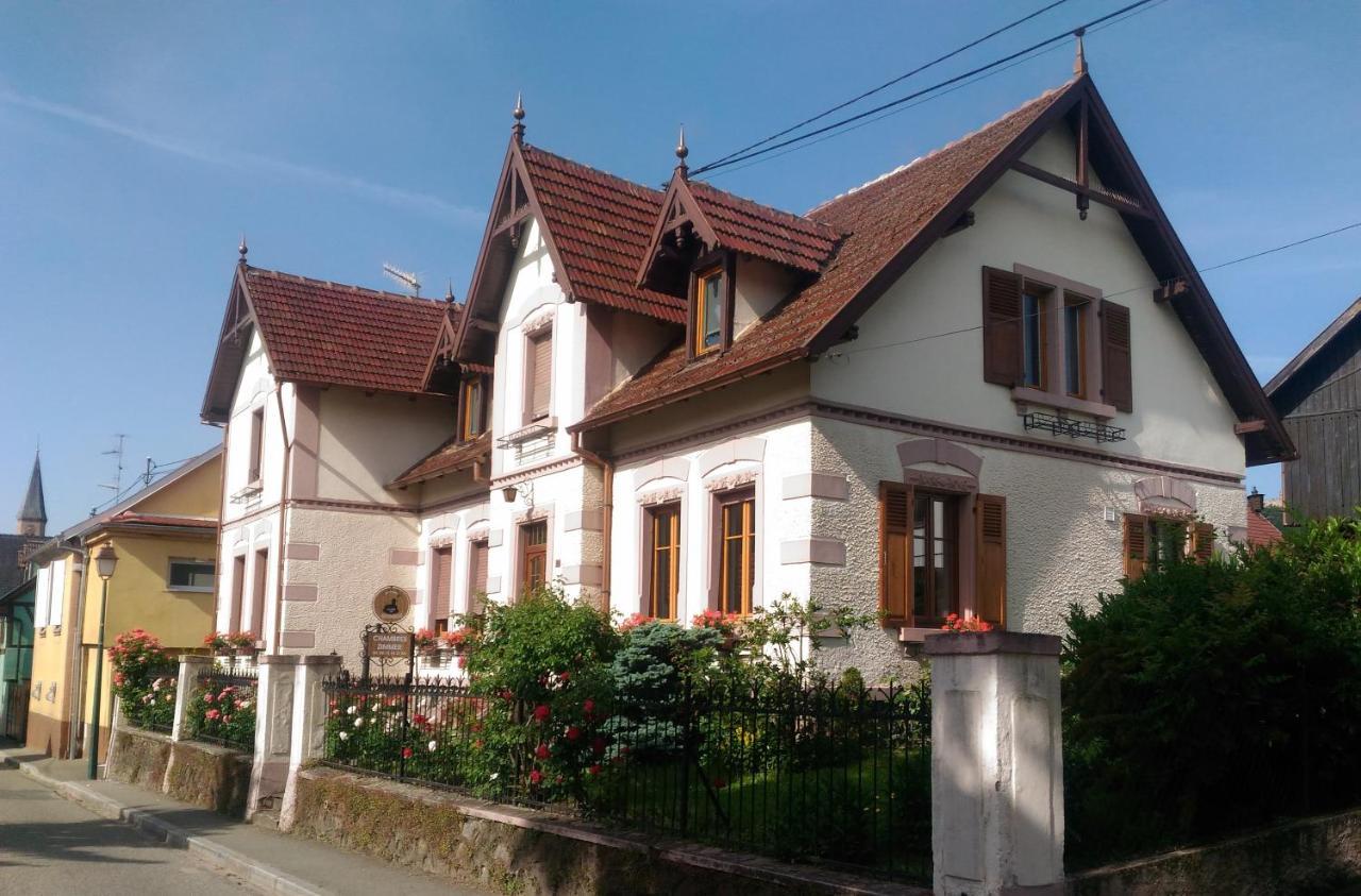 Gites Au Pied Du Haut-Koenigsbourg Kintzheim Exteriör bild